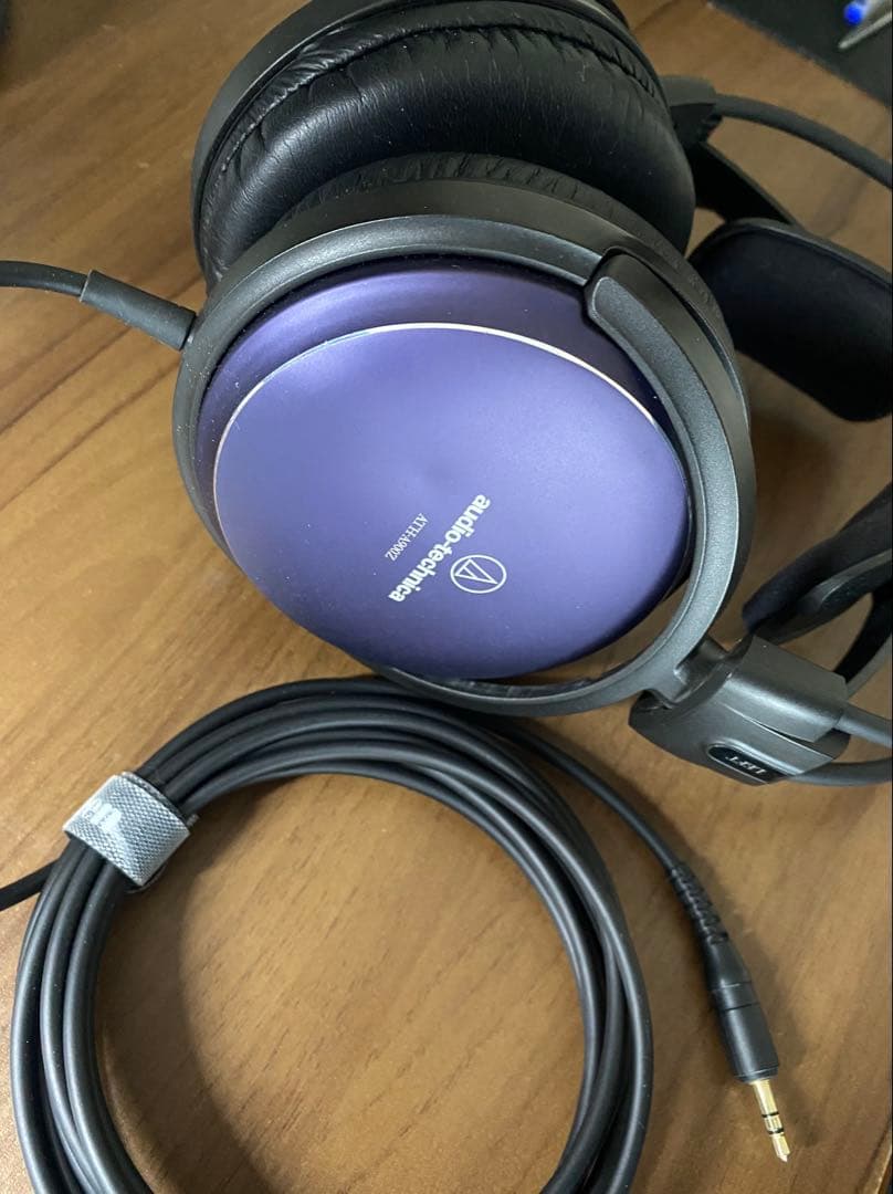 audio-technica ATH-A900Z有線ヘッドフォン 紫
