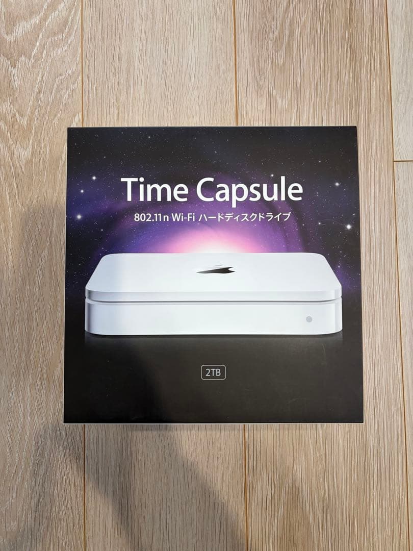 Apple Time Capsule 2TB HDD内蔵 初期化済 動作品 箱付