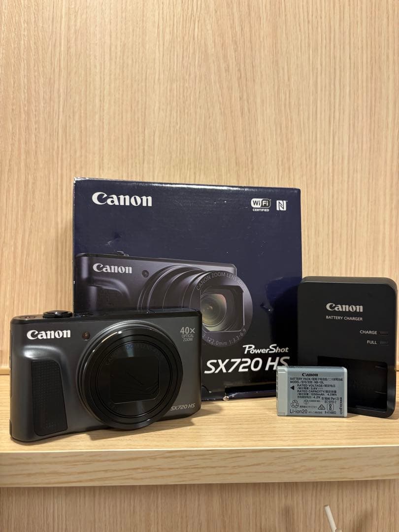Canon PowerShot SX720 HS 本体　美品 付属品あり 外箱有
