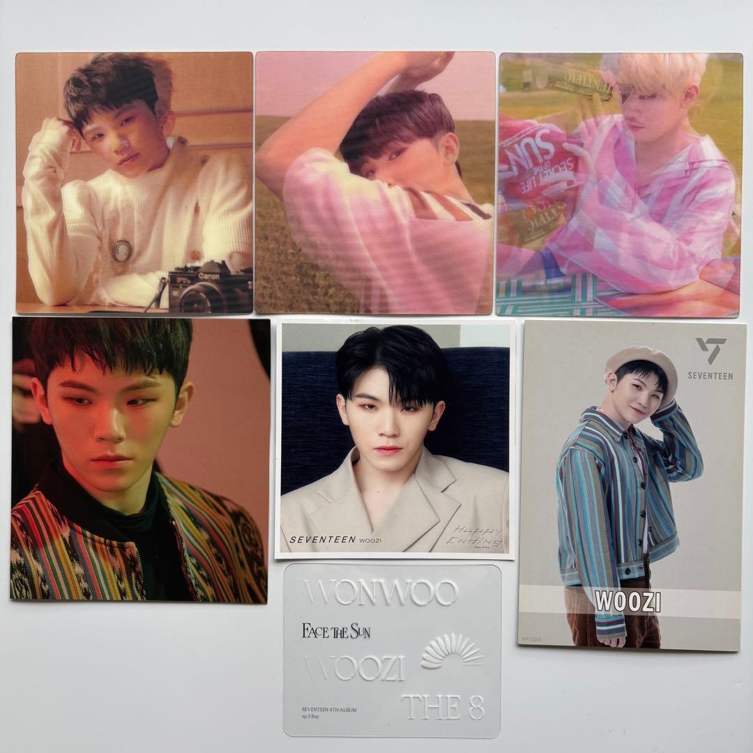 seventeen バパケ　ウジ　ホシ　ミニピケット　缶バッジ　エキシビジョン