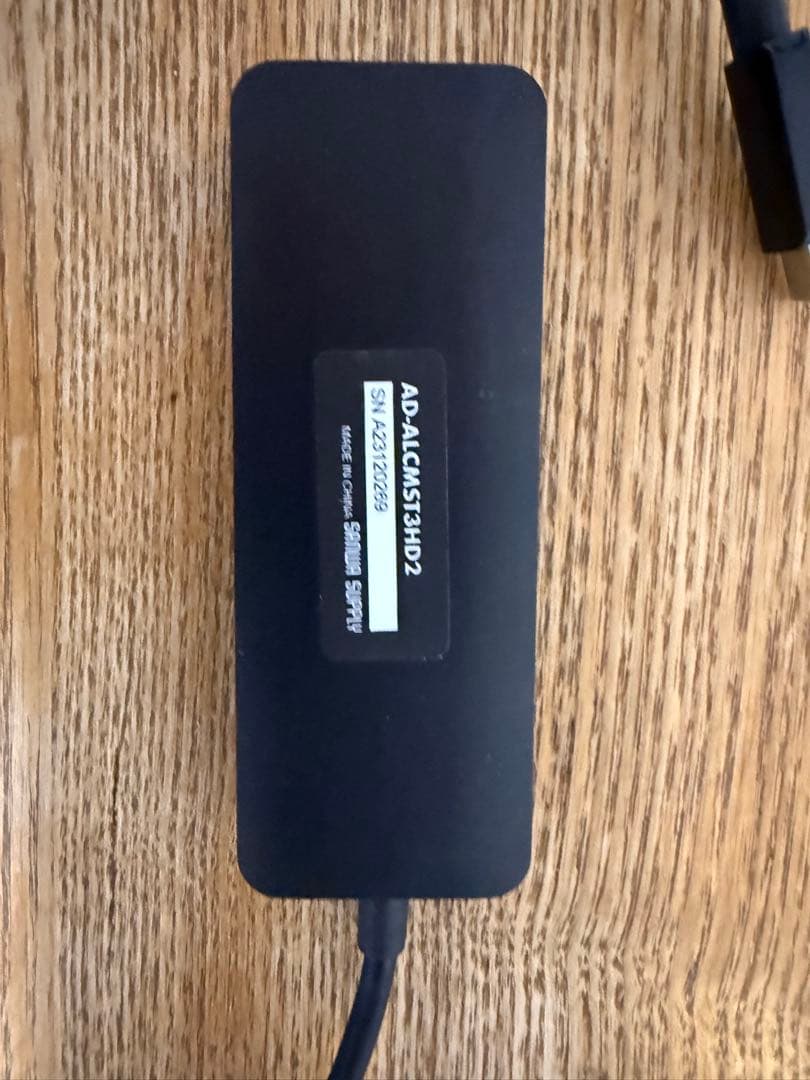 サンワサプライ USB Type C-HDMI変換アダプタ（3ポート/4K対応）