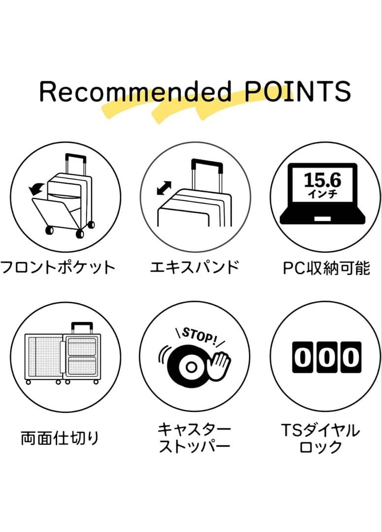 ACE エース スーツケース 【極美品】フォールズ 4㎏ No.06906