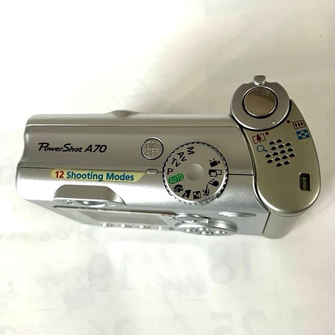 Canon PowerShot A70 コンパクトデジタルカメラ【乾電池稼働品】