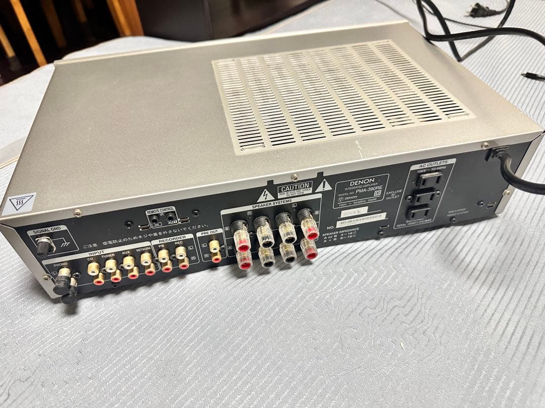 DENON デノン PMA-390RE　プリメインアンプ シルバー