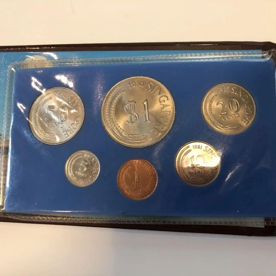 シンガポール　硬貨