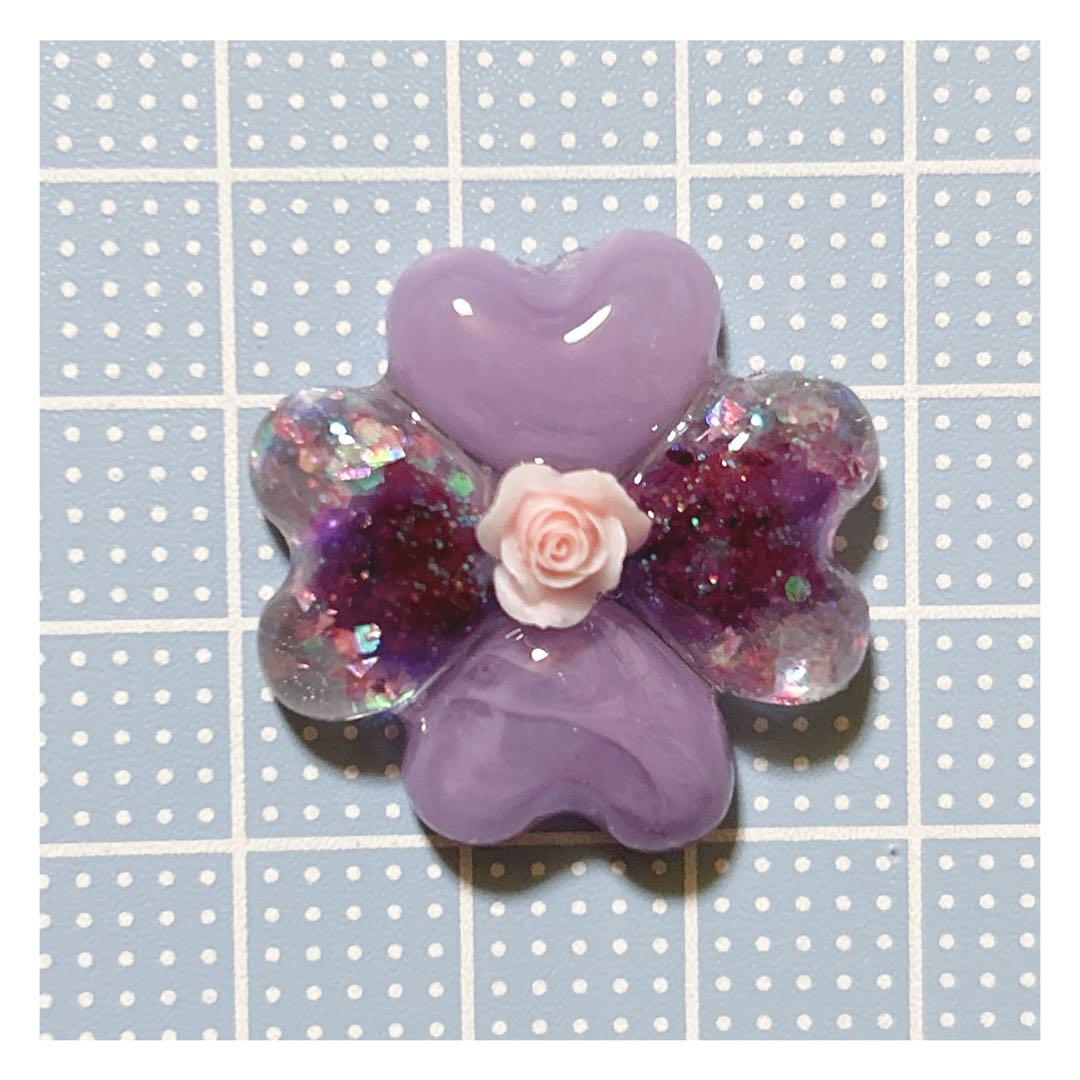 No 951❣️可愛いハート型レジンヘアゴム❣️٩(๑❛ᴗ❛๑)۶❣️