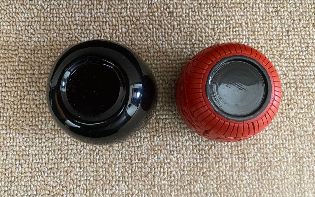 お茶道具　棗　２個　木製