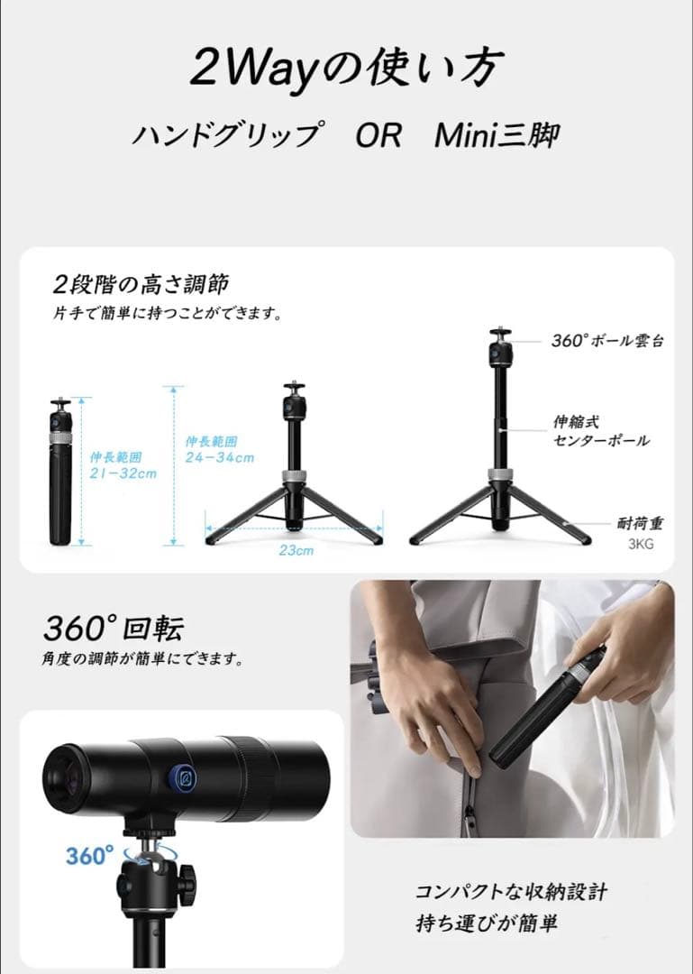 スマホアクセサリー APEXEL 30X Telephoto Lens Kit