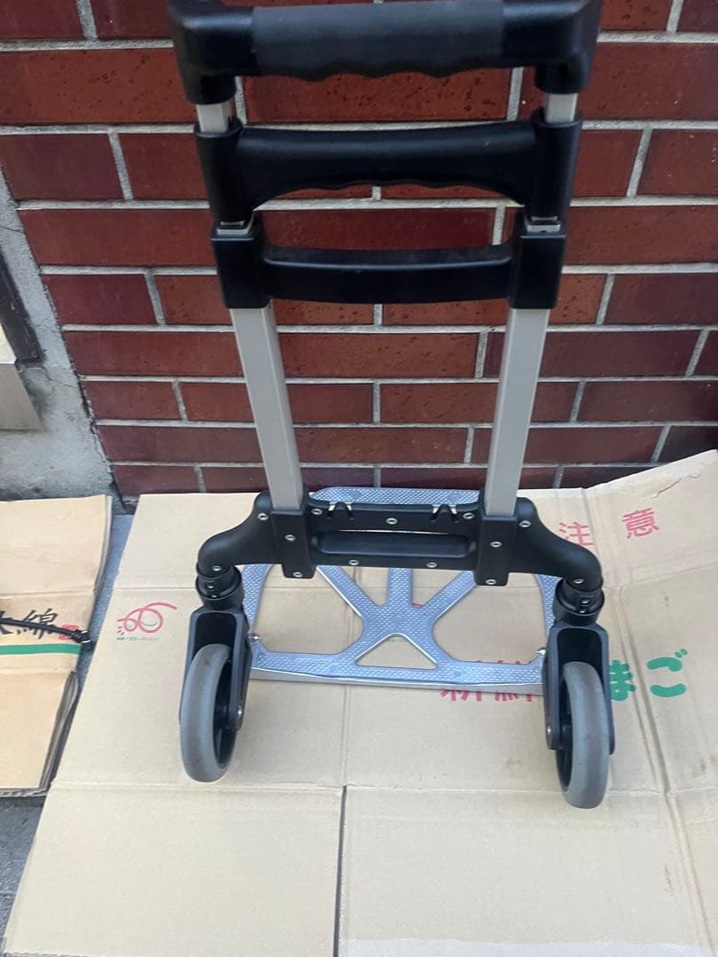 軽量アルミ製 ハンドキャリーカート2台