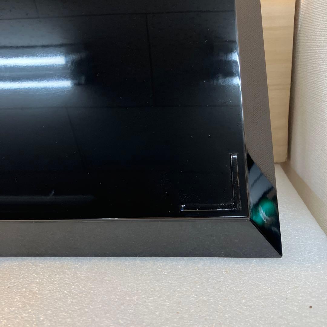 茶道具　盆　漆器　黒塗　盆　漆塗り共箱　N6KOB