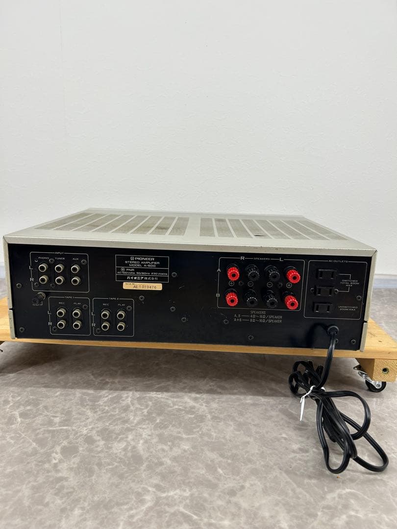 送料込み⭐︎Pioneer【A-500 プリメインアンプ】