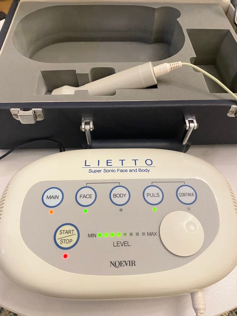 超音波美顔器 リエットNV-0001/通電確認済