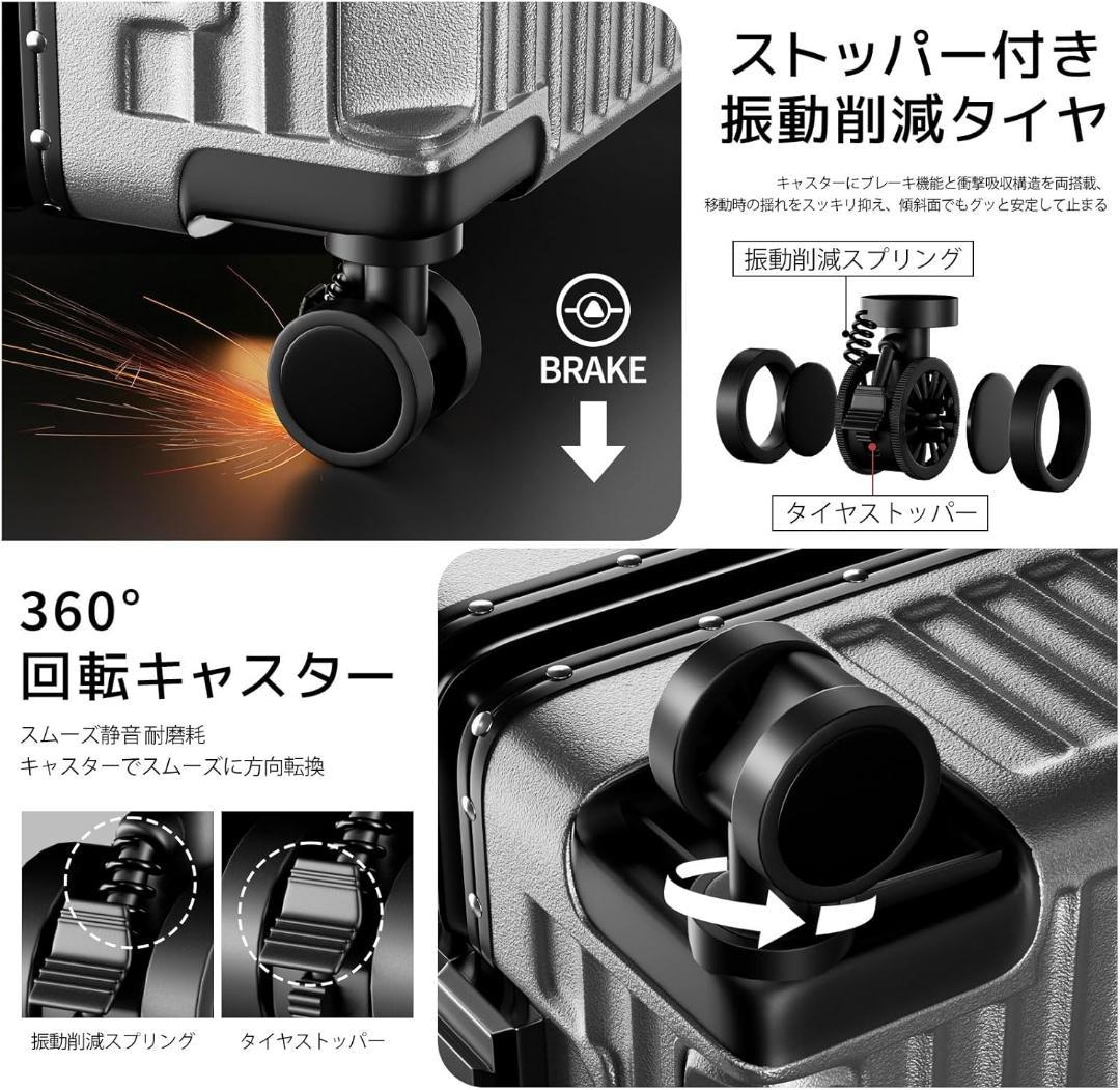 スーツケース 機内持ち込み アルミ フレーム Sサイズ40L