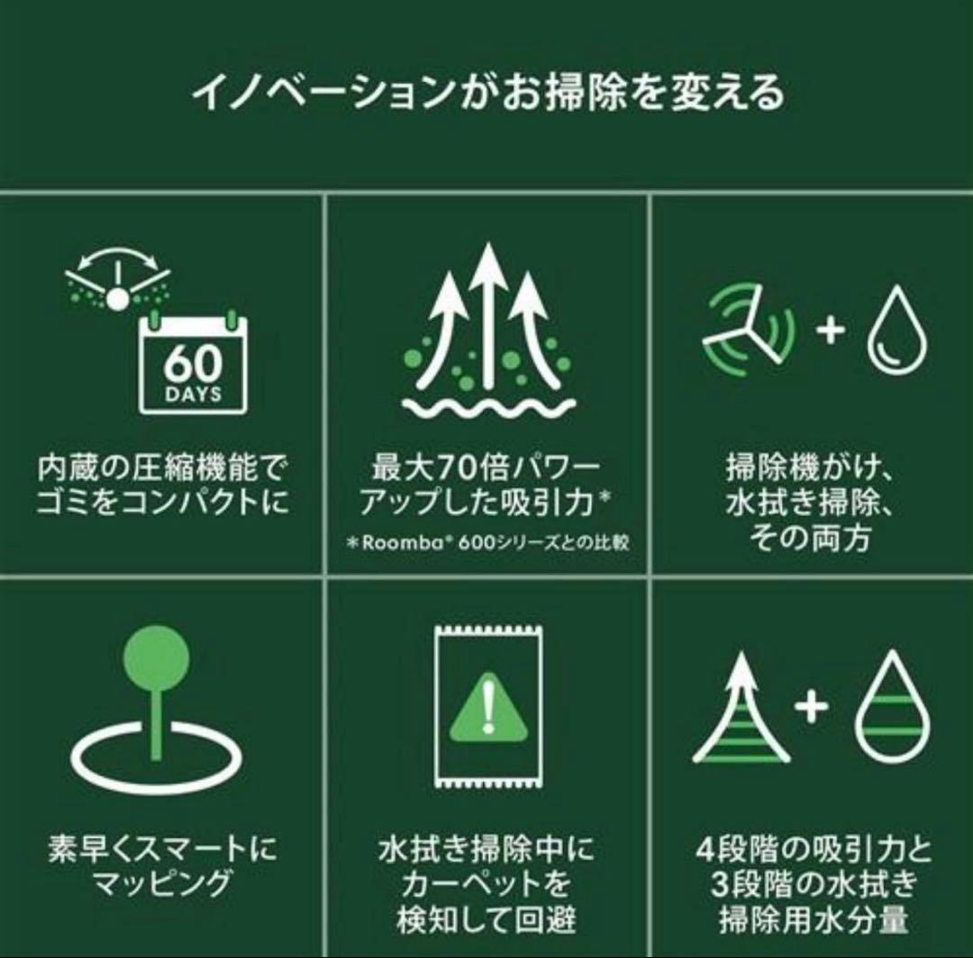 【新品未使用】ルンバ Roomba 205 DustCompactor 白