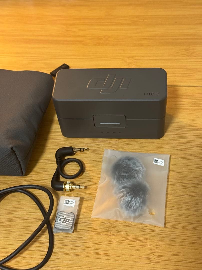 DJI Mic 3（2 TX + 1 RX + 充電ケース）