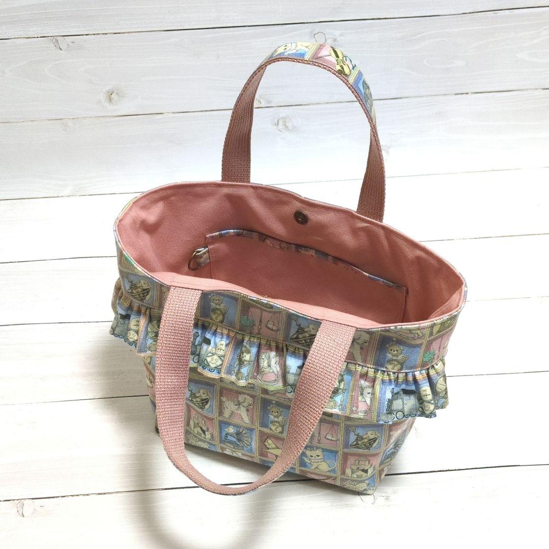 専用☆フリル付きトートバッグ