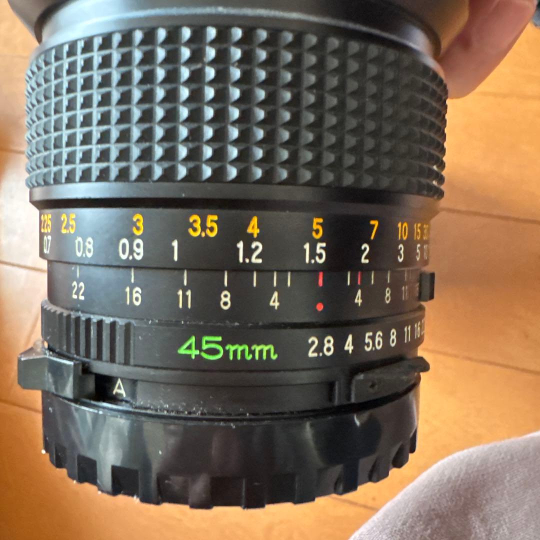 MAMIYA M645 レンズ2本付き