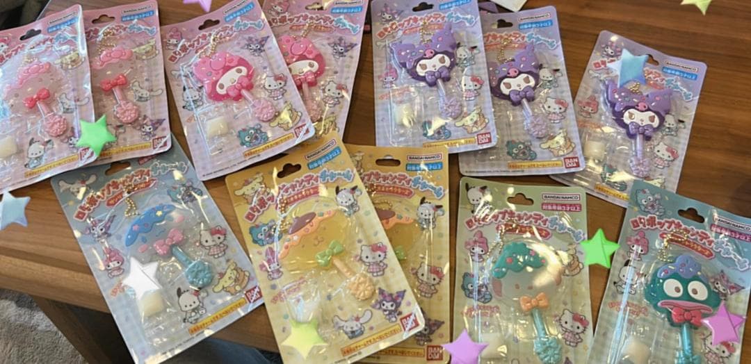[BANDAI] ロリポップキャンディチャーム サンリオキャラクターズ 12po