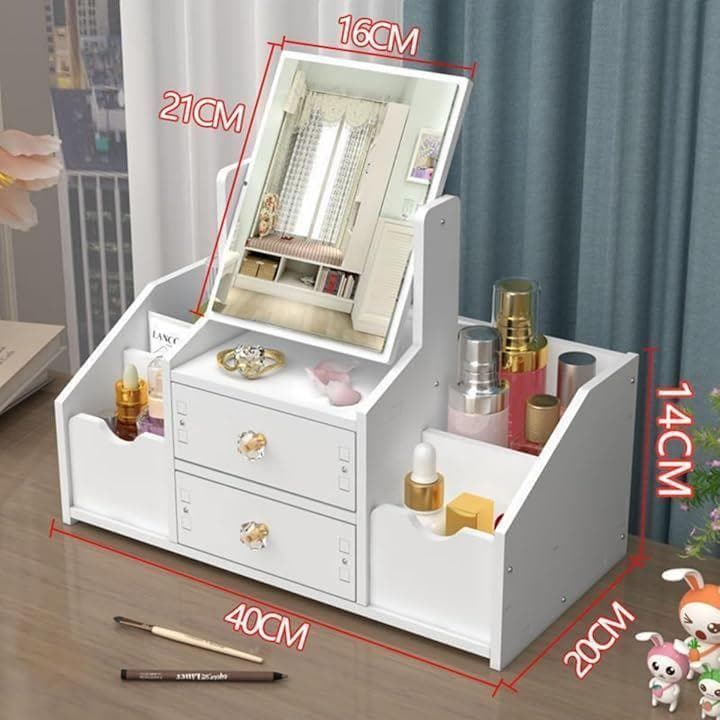 ☆メイクボックス☆化粧台☆卓上ドレッサー☆コスメボックス☆ボックス☆コスメケース