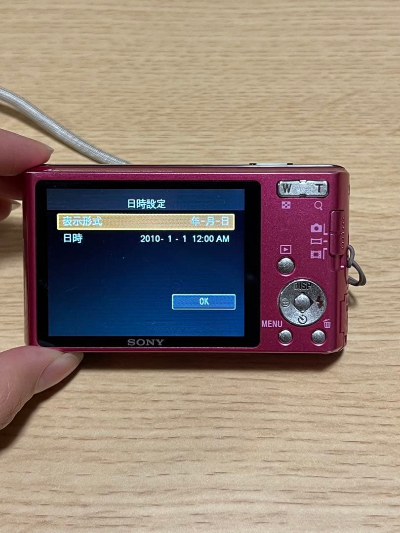 【動作確認済】SONY Cyber Shot デジカメ DSC-W530 ピンク