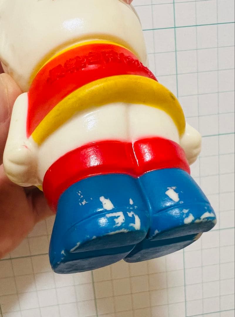 昭和レトロ 長靴をはいた猫 ソフビ貯金箱 ビンテージ フィギュア