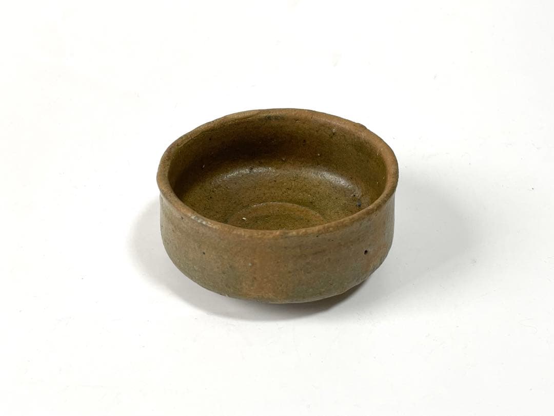 陶芸家　作家物　村山健太郎　黄唐津　盃　ぐい呑　酒器　酒盃　師　川上清美