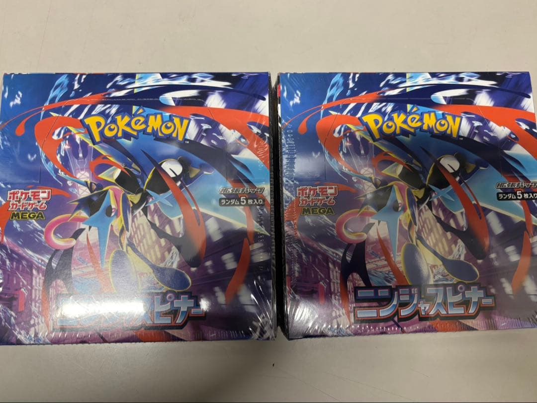 ポケモンカードゲーム ニンジャスピナー　2BOXシュリンク付き