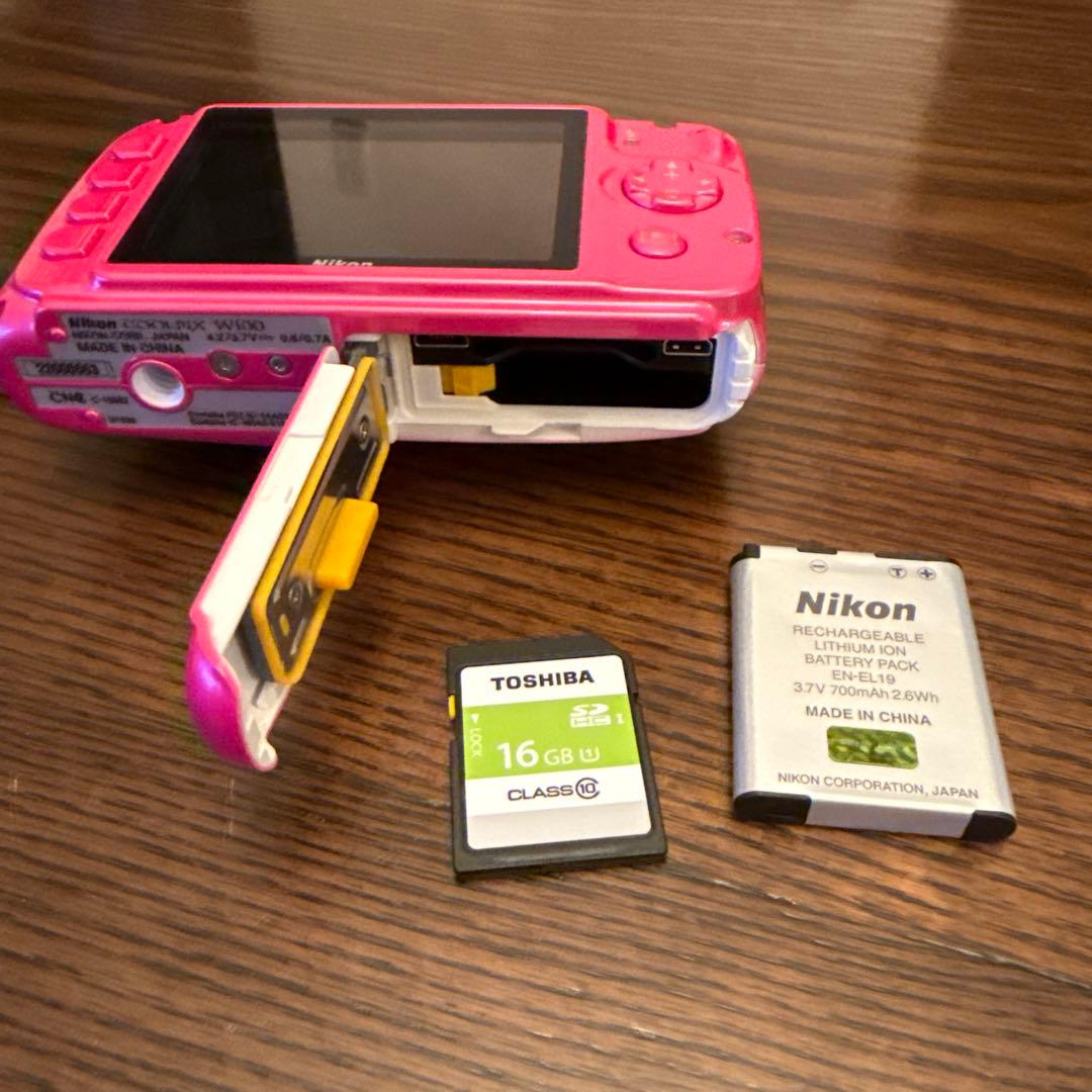 Nikon COOLPIX W100 ピンク 美品