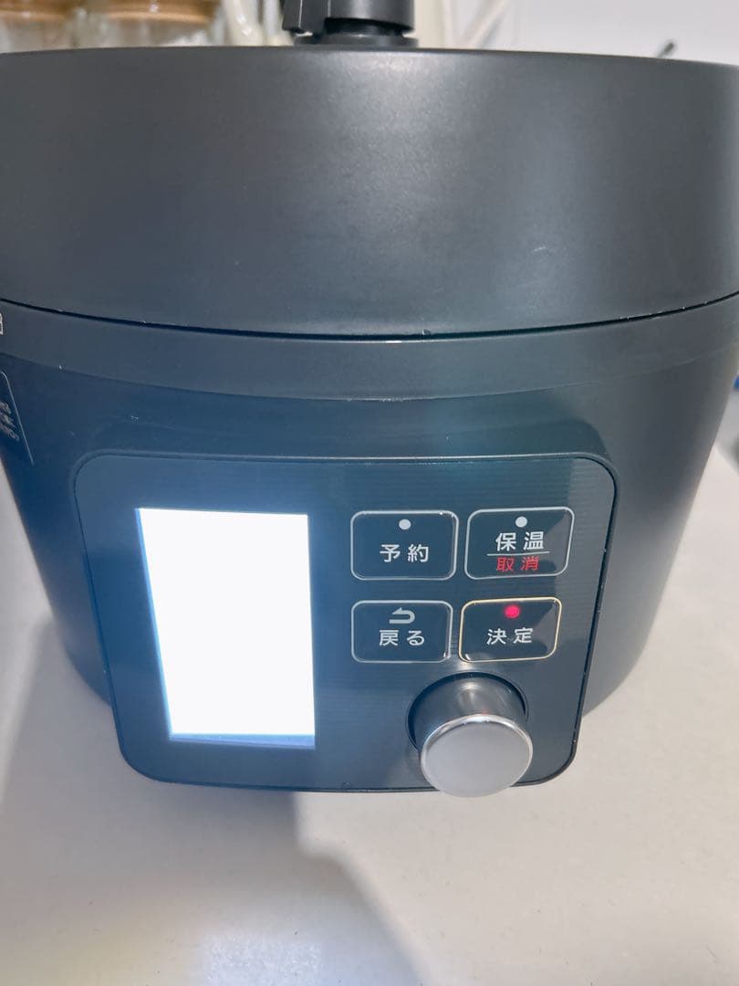 中古　アイリスオーヤマ 電気圧力鍋 1台7役 KPC-MA4-B 4.0L