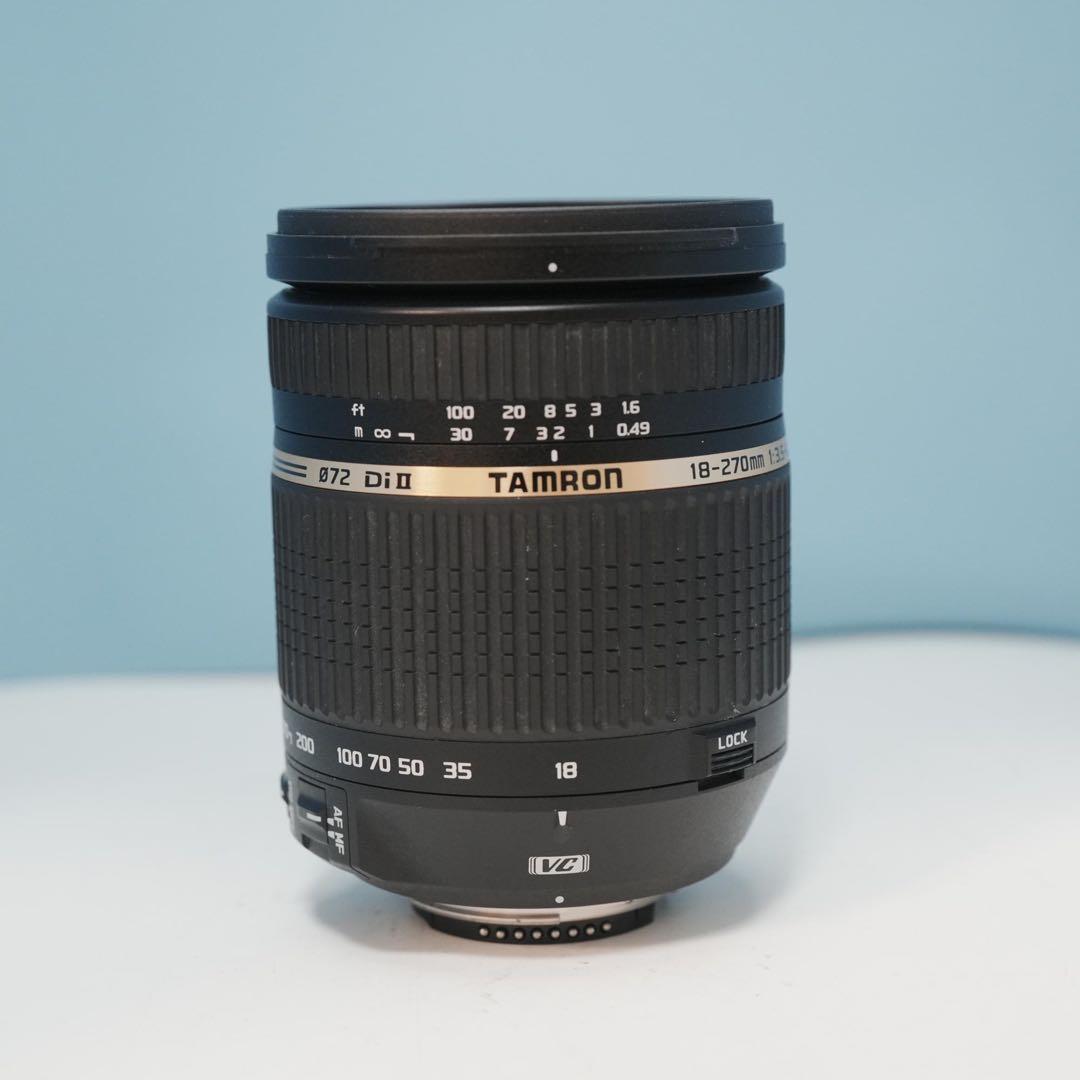 TAMRON 18-270mm Nikon用 望遠レンズ 極美品 a4610