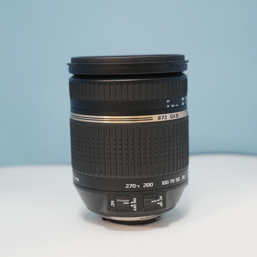 TAMRON 18-270mm Nikon用 望遠レンズ 極美品 a4610