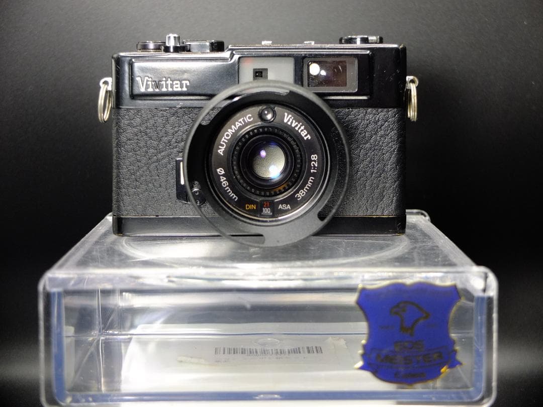 ビビター35EE／Vivitar38mm f2.8付【実写確認済整備品】