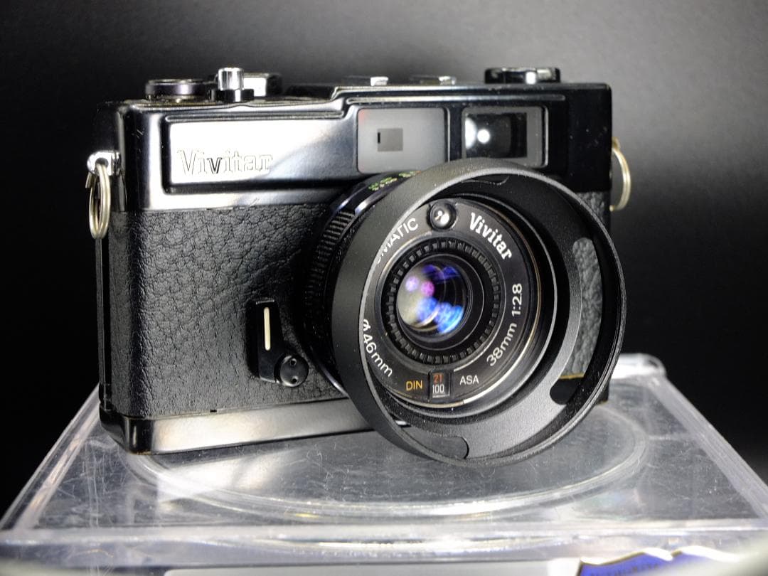 ビビター35EE／Vivitar38mm f2.8付【実写確認済整備品】