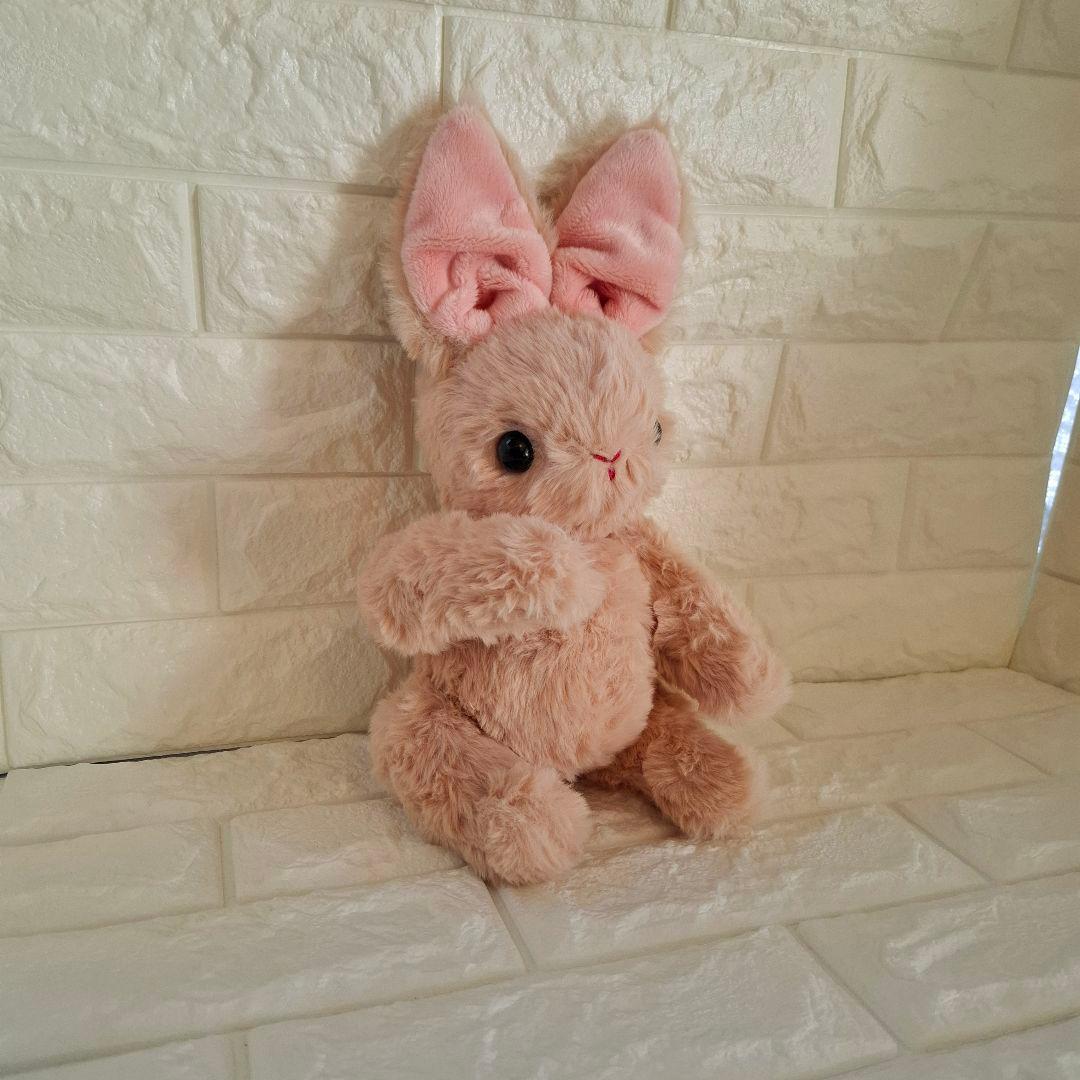 ぬいぐるみ、うさぎ、ラビット、ハンドメイド、オリジナル、抱きしめられるサイズ、