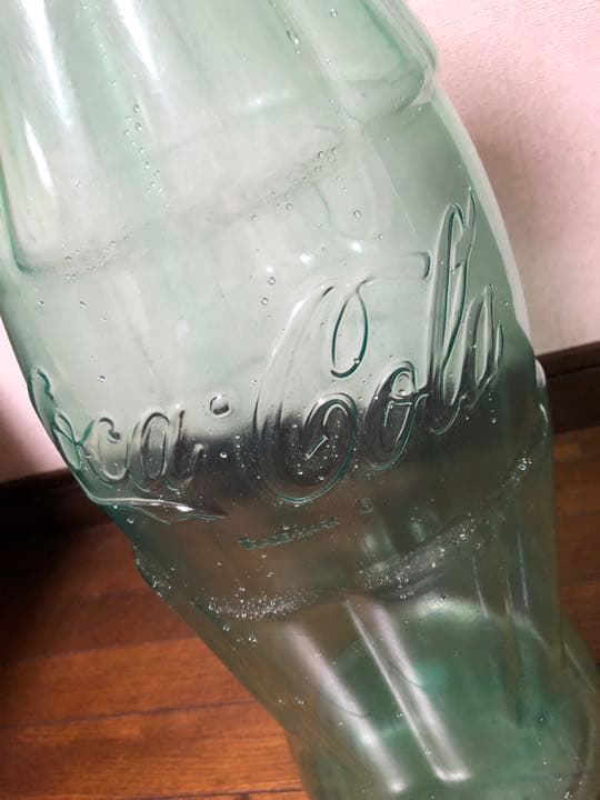 コカコーラ プラ瓶デカ貯金箱(推奨お札専用)