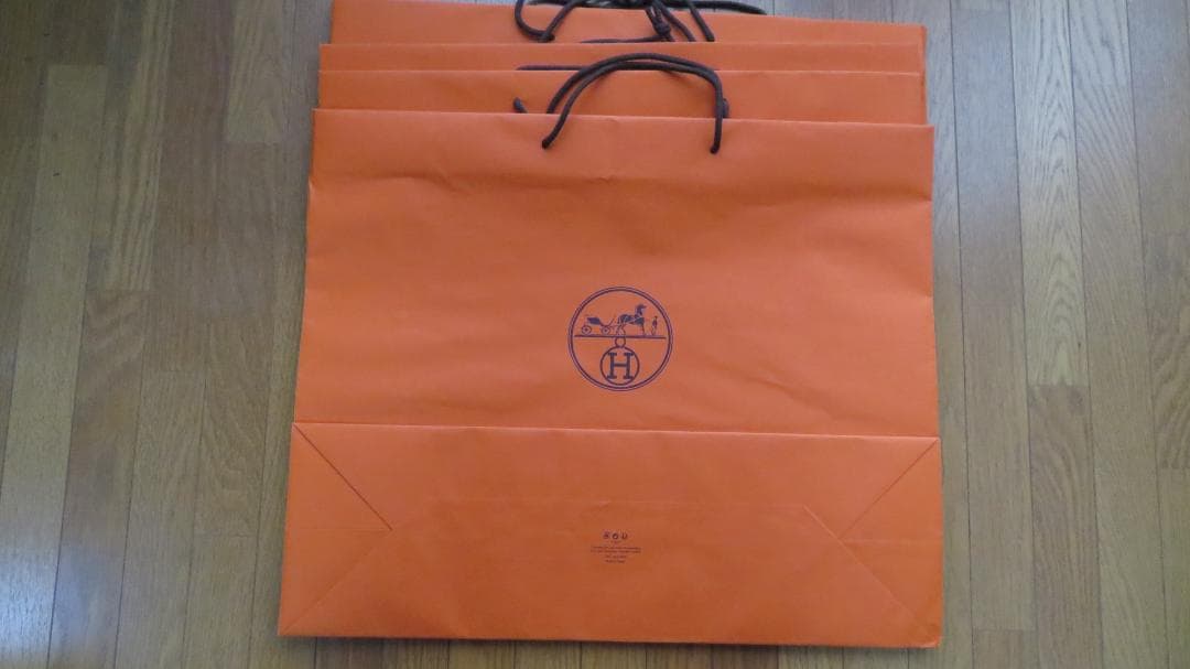 【HERMES】エルメス ショッパー ショップ袋　まとめ売り　77枚