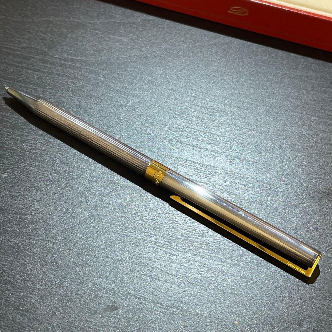 S.T.Dupont デュポン ボールペン　ツイスト式 ケース付　フランス製
