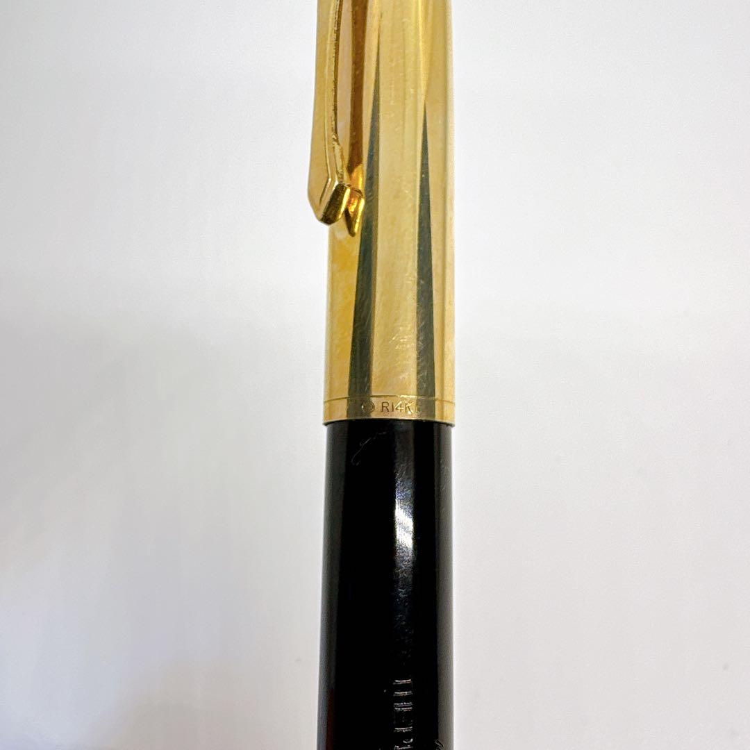 筆記未確認 パイロット 53RT 14金張りキャップ 万年筆 14K 3号