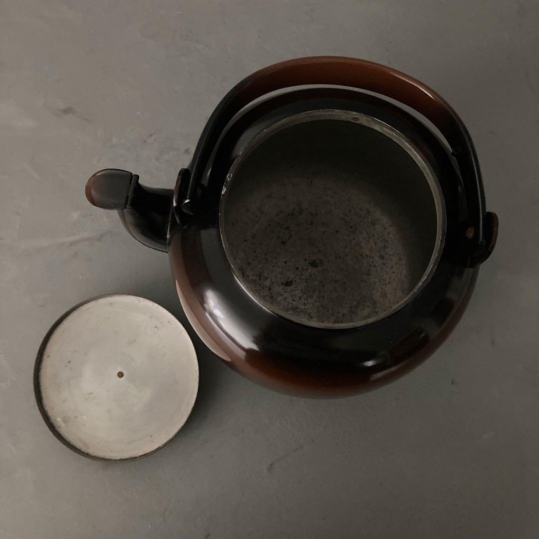 茶道具 高級 御水注 腰黒 口蓋付