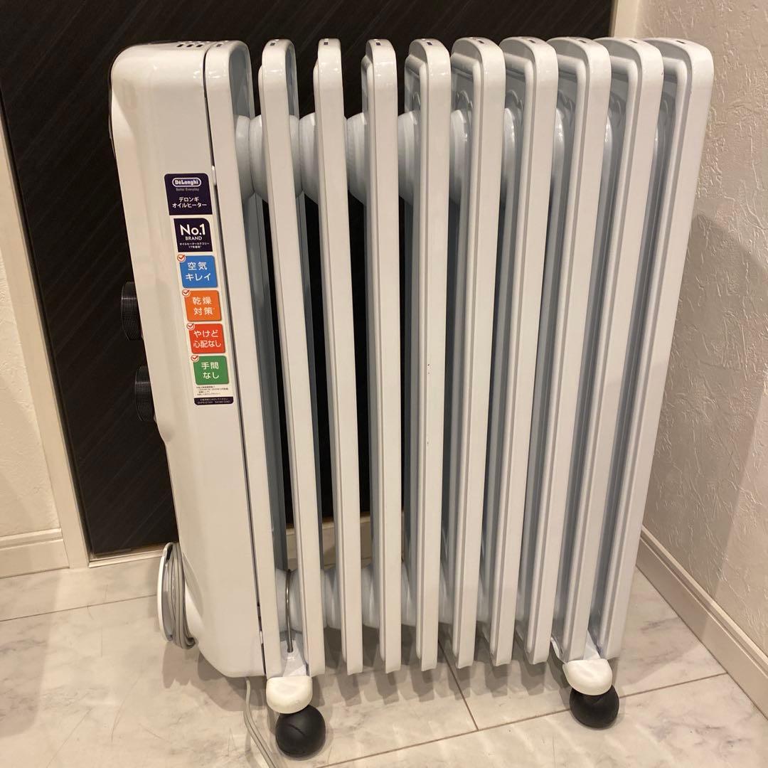 美品【動作品】デロンギ　オイルヒーターRHJ35M1015-BK