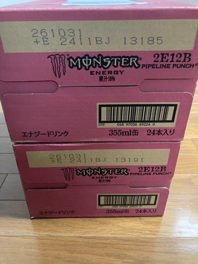 モンスターエナジー パイプラインパンチ 355ml 24本　2ケース②