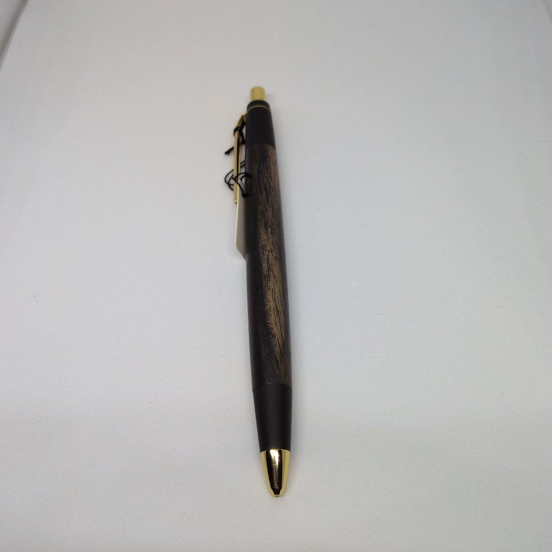 灰宮　 野原工芸　新型シャープペンシル　黒柿　スリム