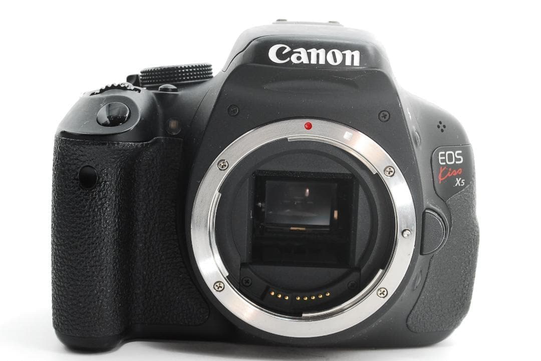 Canon Kiss X5 ダブルレンズ 望遠付 手振補正 初心者 即撮影OK