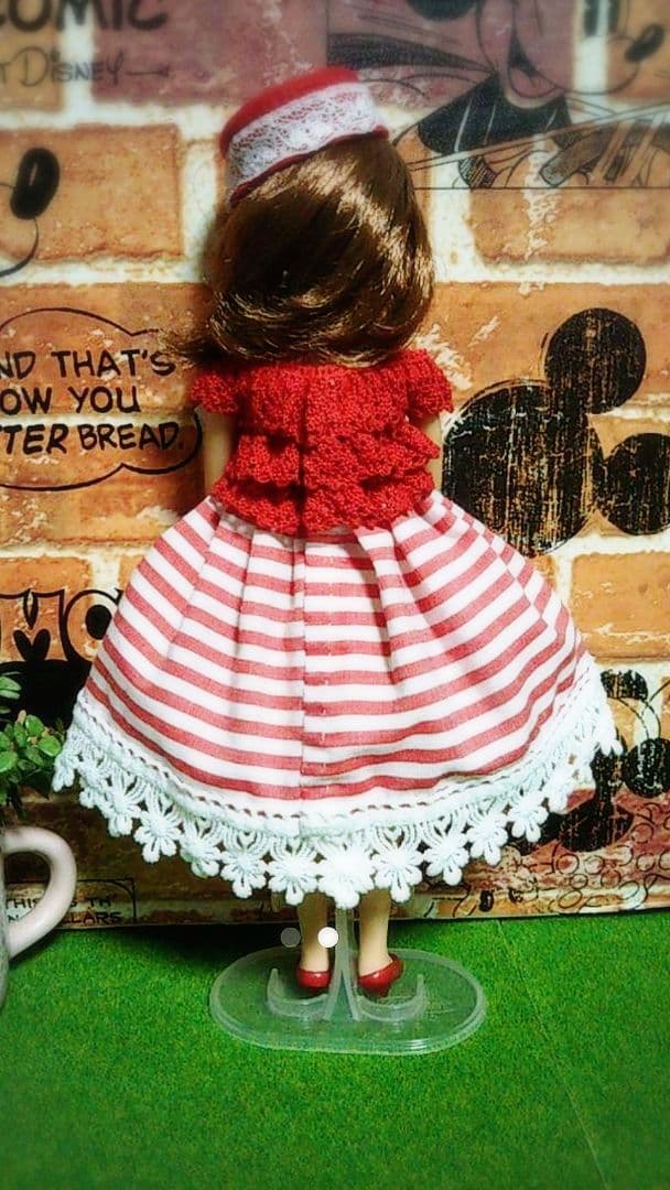 リカちゃん人形　洋服　ハンドメイド　1036 PDS