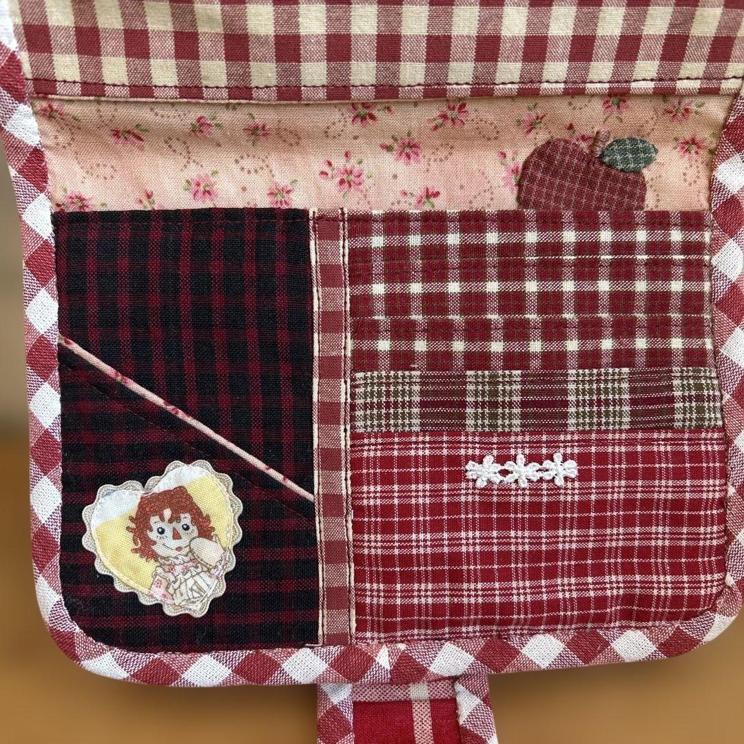 カントリー雑貨　ハンドメイド　お薬手帳ケース