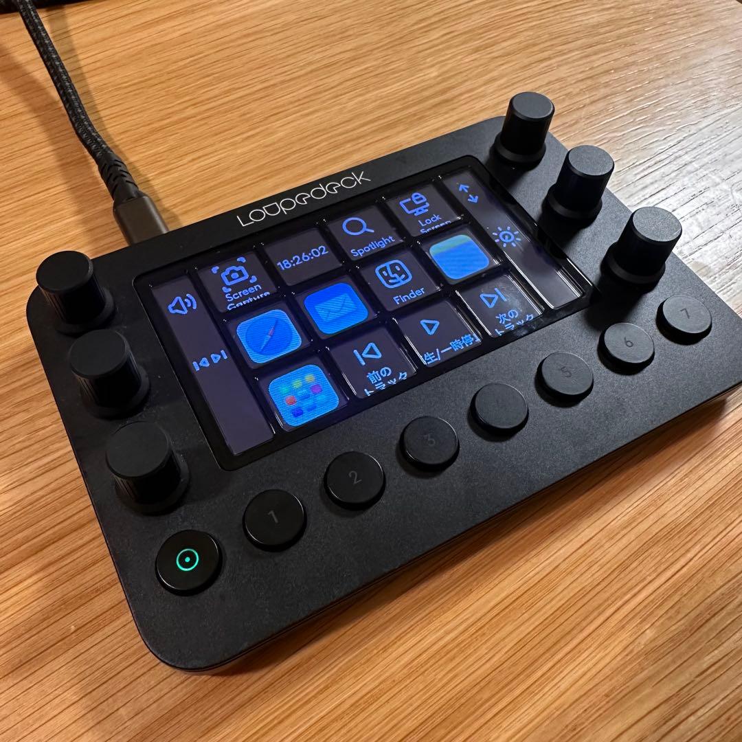 LoupeDeck Live ストリーミング 片手デバイス