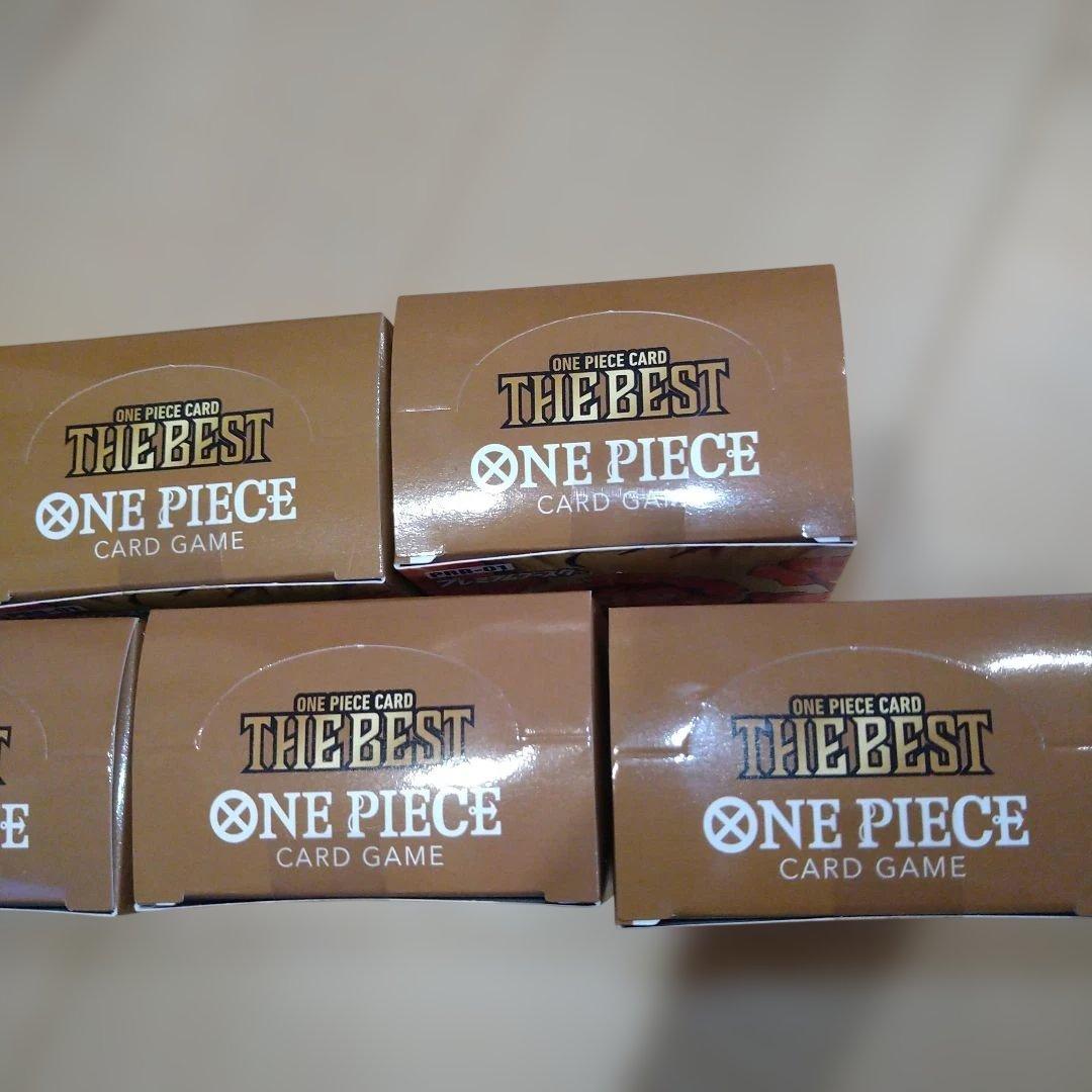 【新品未開封テープ付き】ワンピース カードゲーム THE BEST　PRB-01
