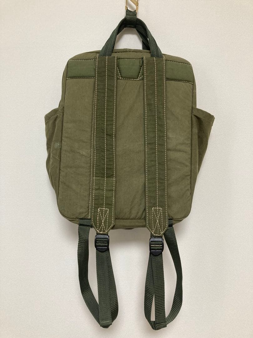 NO MORE WAR MILITARY キャンバスバックパック
