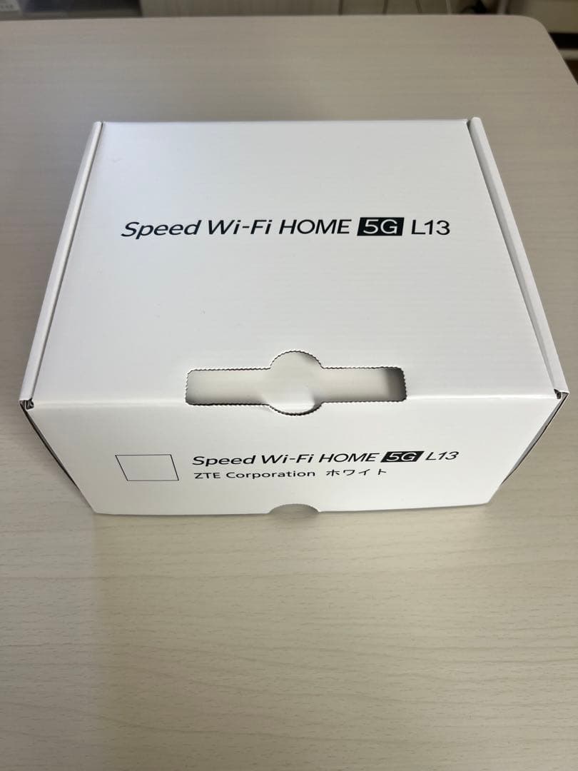 カシモWiMAX　Speed Wi-Fi  5G L13 本体