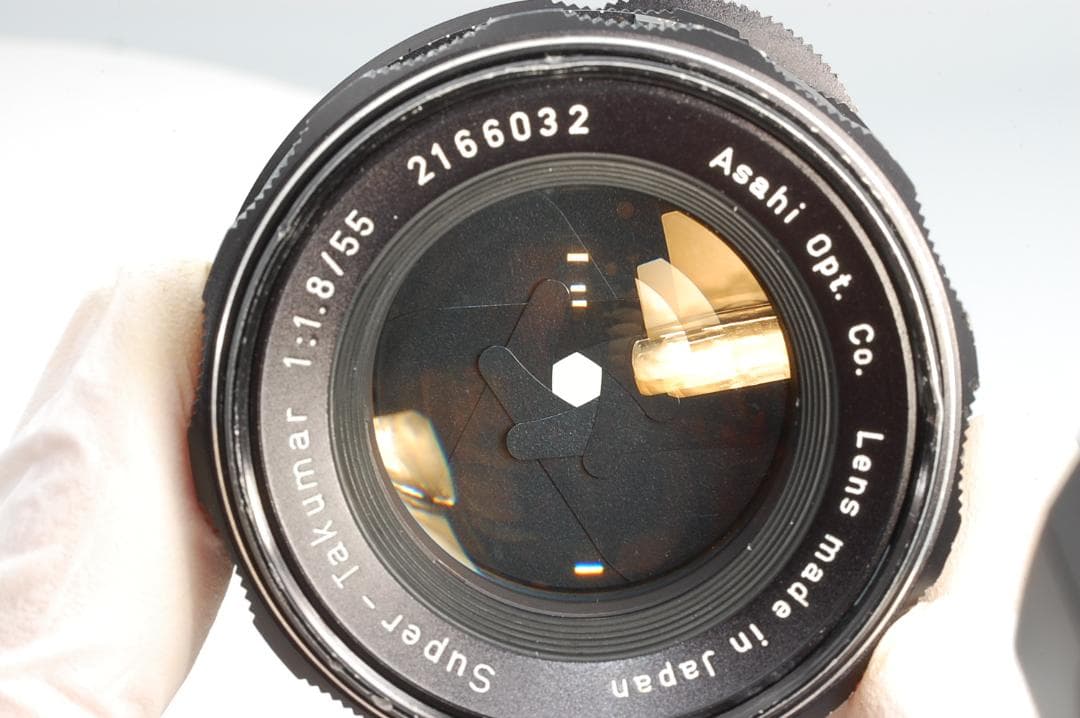 PENTAX SP Super-Takumar 55mm f/1.8 試写あり